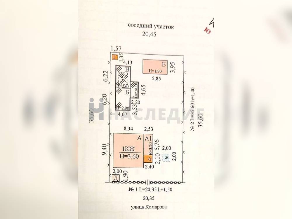 Кирпичный 1-этажный дом 75 м2 на участке 7.2 сот. ул. Шаумяна - фото 7